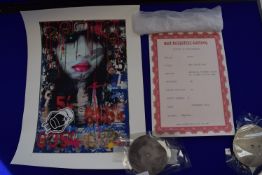 An archival pigment print by TRXTR entitled 'War B