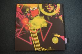 Giclee Print on Canvas by Luke Lascot 2006 38/50 Techno Design