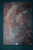 Abstract acrylic on Canvas 'Stink of Pink' signed