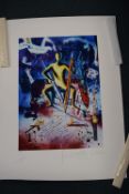 Print By Kostabi 2020 Artist proof 25/50 75x61cm