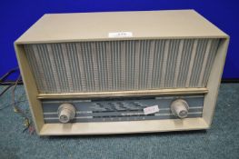 Stella 1960's mark 40284 valve radio