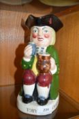 Charington's Pub musical toby jug by Crown Devon