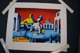 Print By Kostabi 2019 32/50 75x61cm