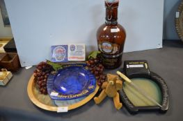 Vintage Pub Collectibles Including a Bartenders Guide, Beermats, etc.