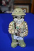 Cat Fisherman Figure