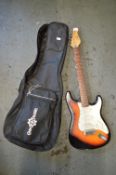John Hornby Skewes Encore Electric Guitar with Soft Case