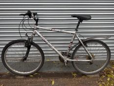 Optima Black Hawk Silver Bicycle - 20