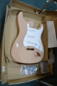 Electric Guitar Self Assembly Kit