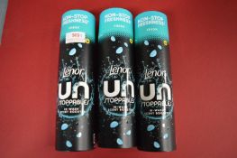 3x Lenor Unstoppables In-Wash Scent Booster 275g