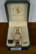 Hollywood Riding Club Quartz Wristwatch