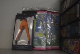 4x Pairs of Neon Tights
