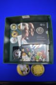 Royal Commemorative Coinage Including 3x £5 Brilliants