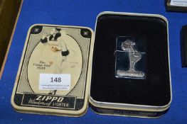 Zippo Lighter Varga Girl with Collectible Tin