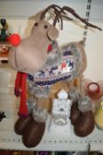 Christmas Reindeer Snow House