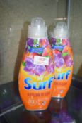 2x Surf Passion Bloom Liquid Detergent 648ml