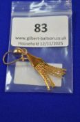 Single 18ct Gold Earring ~3.1g