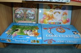 Assorted Board Games, The Snowman Painting Set, etc.
