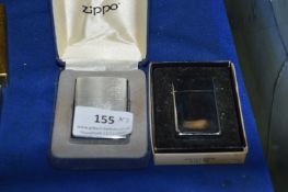 Lady’s and Gent’s Zippo Petrol Lighters