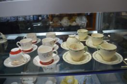 Vintage Cups & Saucers by Miot & Hanley Newhall