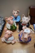 Wade Nat West Piggybank Family