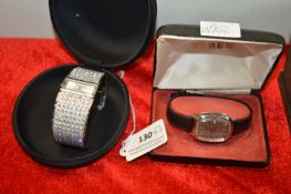2x Lady’s Wristwatches by Timex and Accu.2
