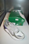 Puma RSX Tracks Grey Trainers Size: 9