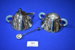 Alessi Tea for One Teapot and Sugar Bowl