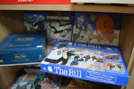 Various Board Games Including Trivial Pursuit, The Bill, etc.