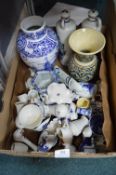 Vintage Pottery Vases, etc.