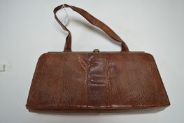 Genuine Lizard Handbag by Lynn Slade of London