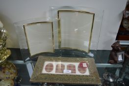 3x Photo Frames Including Laura Ashley