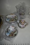 Fine Porcelain Oriental Tea Set