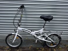 Rome Explorer Fold Up White Bicycle - 11