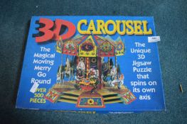 3D Carousel 500pc 3D Jigsaw Puzzle