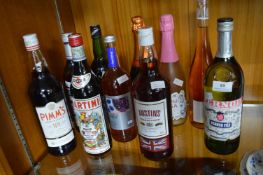 10x Bottles of Vintage Alcohols