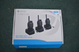 Sync 3pc Walkie Talkiie Set