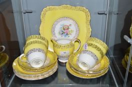 Imperial Fine Bone China Part Tea Set with Gold Plated Decoration