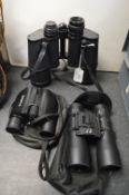 CBC 10x50 Binoculars, plus Two Others
