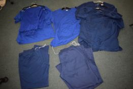 *Assorted medical uniforms