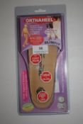 *Orthoheel orthopaedic ladies insoles Uk size 7-8.