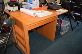 *Drop leaf office desk with drawer