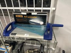Challenge A4 laminator and a paper guillotine