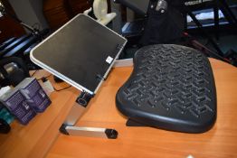 *Adjustable reading stand plus rest