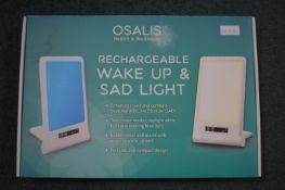 *Osalis Rechargable wake up and sad light