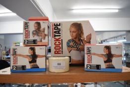 *Four rolls of Kinesology rock tape