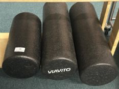 Three Viavito back rollers