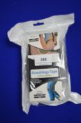 Kinesiology sports therapy tape twin pack