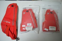 Three Athle sport bum bags