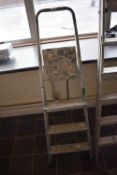 *Aluminium Three Tread Step Ladder