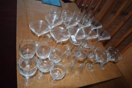 *Assorted Bar Glass, Cocktail Glasses, etc.